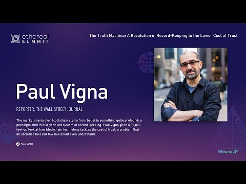 PAUL VIGNA - The Truth Machine A Revolution In Record Keeping ...