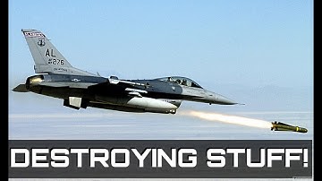 NEW YEARS FIREWORKS! Weapons Training in Falcon 4.0 BMS- Mavericks and Cluster Bombs