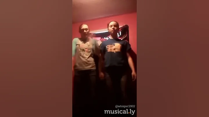 Best friends dancing