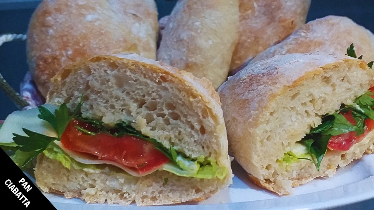 PAN CIABATTA paso a paso – ¡Sorprende a todos con este pan artesanal!