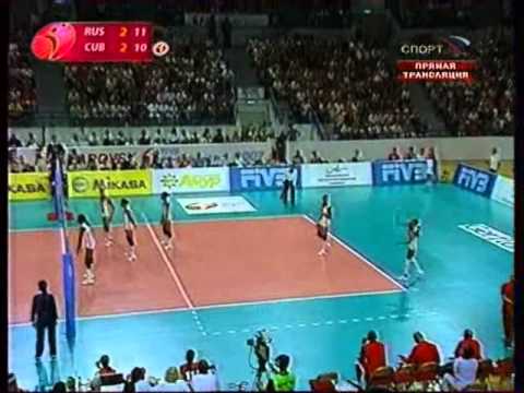 CUBA VS RUSSIA WORLD GRAND PRIX 2007 VOLLEYBALL