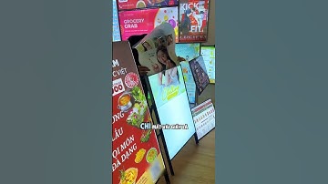 Biển led quảng cáo dễ dàng thay thế trang trí cửa hàng quán cực kì đẹp