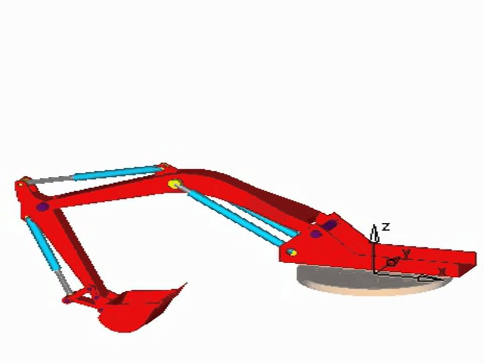 Excavator mechanics hydraulics2 comp YouTube