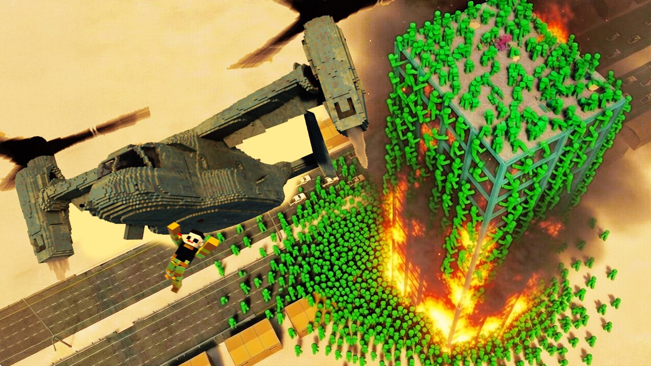 Realistic ZOMBIE Survival | Teardown