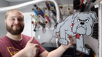 Making Custom Acrylic Bulldog Sign - Showing Full Step By Step Process / Glowforge