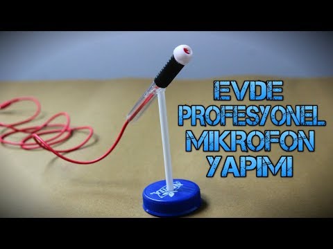 Evde 5 Dakikada Profesyonel Mikrofon Yapımı