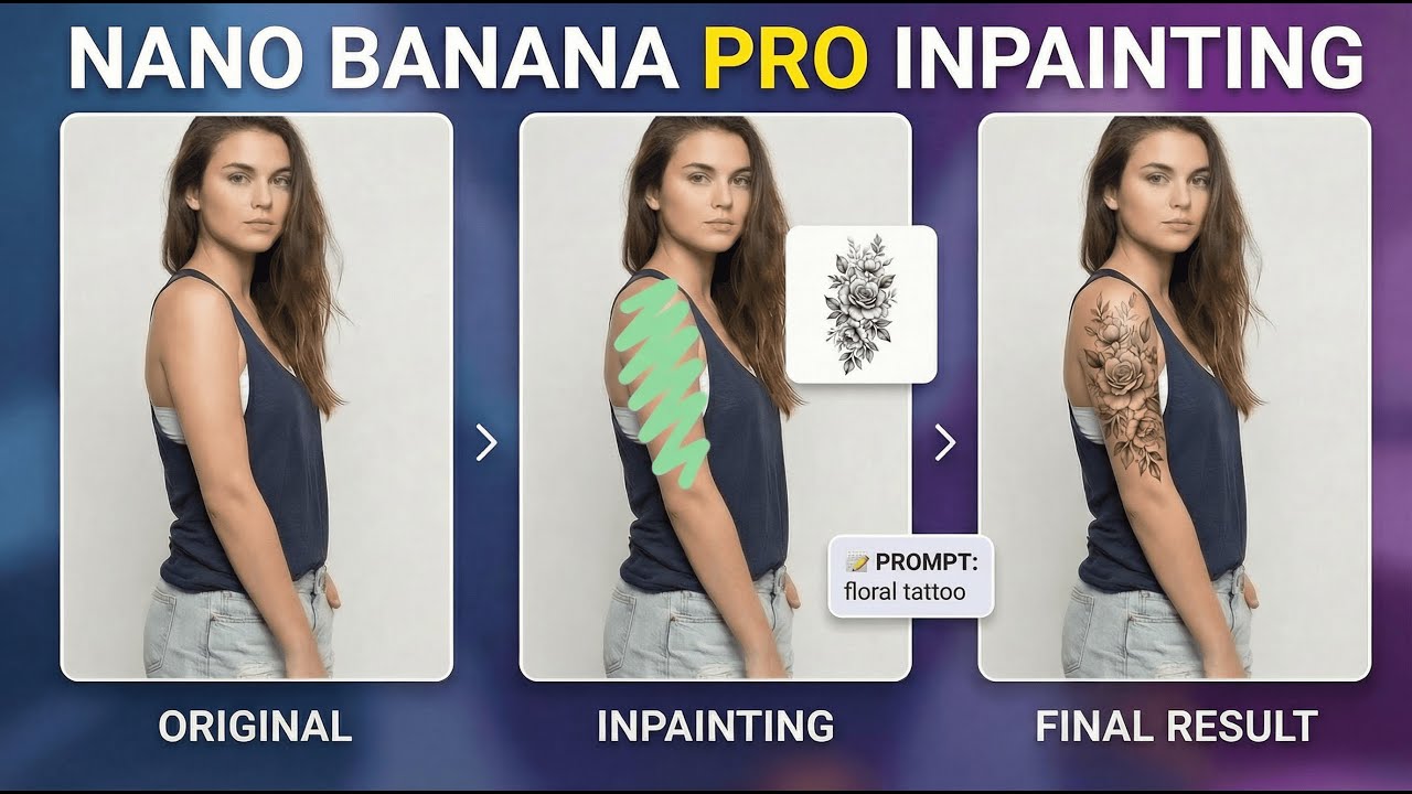 Edit Only Specific Areas - NEW Nano Banana Pro Inpainting Tool - 7 Examples!