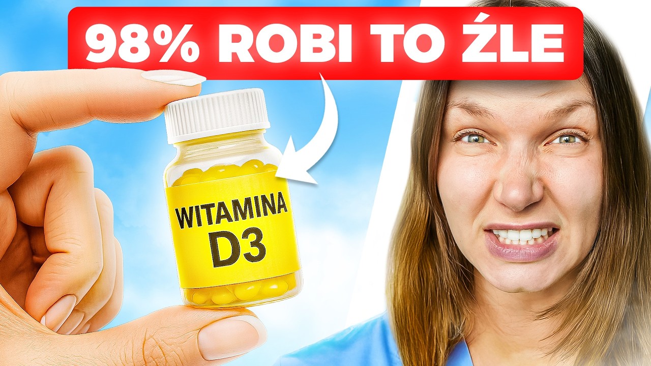 Witamina D3 4000? Cała Prawda o Suplementacji i NIEDOBORACH Wit. D!