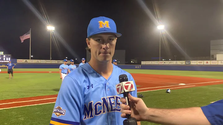 McNeese Baseball | 3B Carson Maxwell | Postgame in...