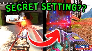 *SECRET SETTING* How To Get A Red Flash On Your Kills In Apex Legends