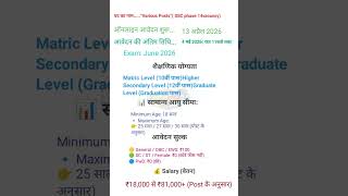 SSC Selection Post Phase 14 2026 | Last Date Alert 🚨 Apply Now | Govt Job Update