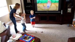 Jeffrey & Brayden Dancing To Go Diego Go