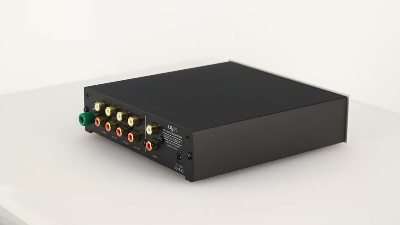 Phono Stage Musical Fidelity LX2-LPS - Preamplificatore Vinile, Nero, Alta Fedeltà