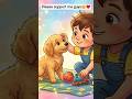 😘"Cute Baby and Puppy Adorable story"🥰#shorts