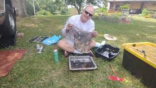 1996 GMC Sierra 1500 Transmission Fluid/Filter Replacement with questionable DIY methods. 1996 Gmc Sierra 1500 Transmission