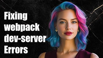 Fixing webpack-dev-server Error in React Native Web: Loader Issues Explained