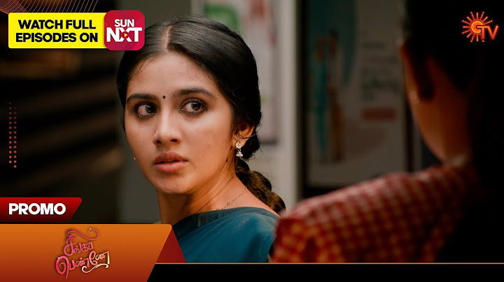 Singappenne - Promo | 24 June 2025 | Tamil Serial | Sun TV