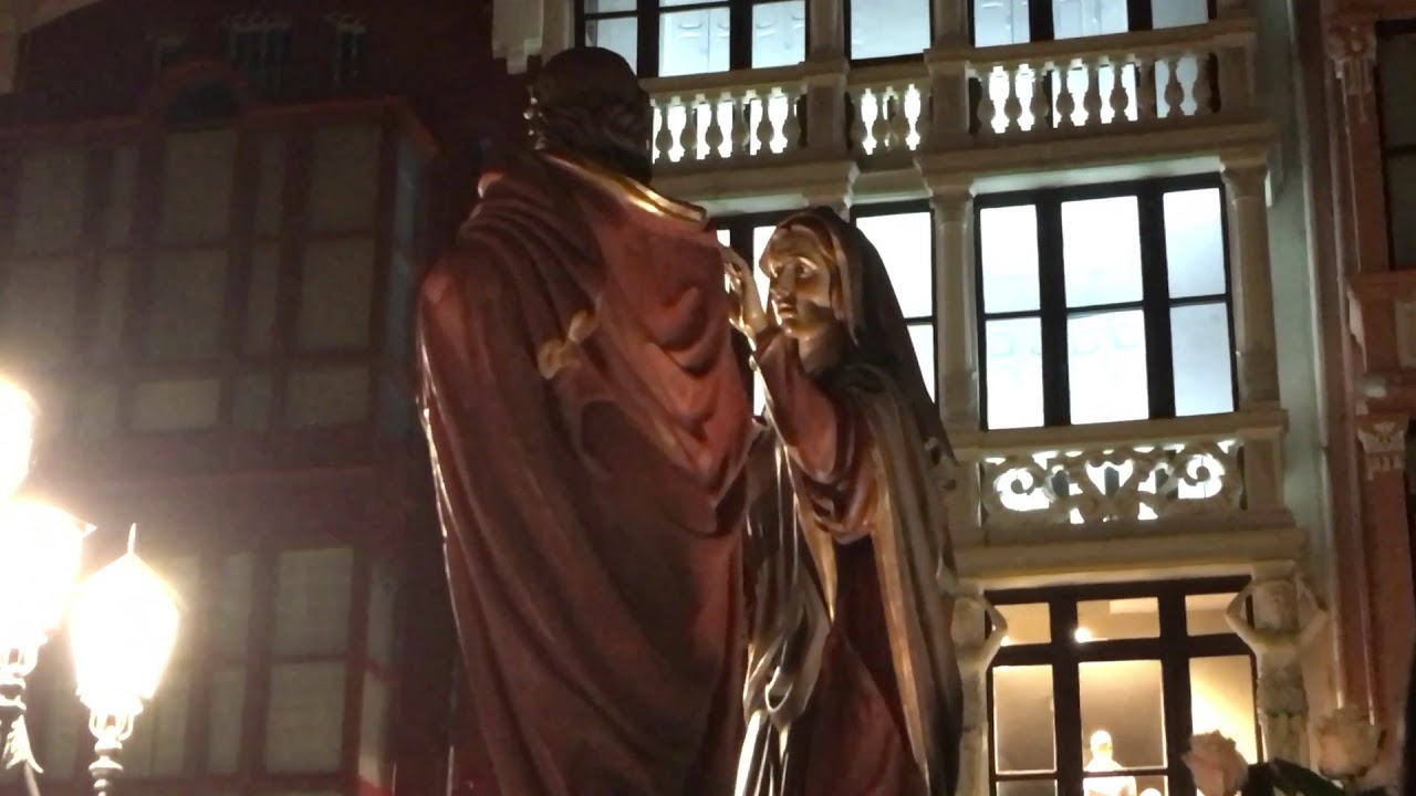 La despedida. Cofradía de la tercera caída. Semana santa zamora 2018