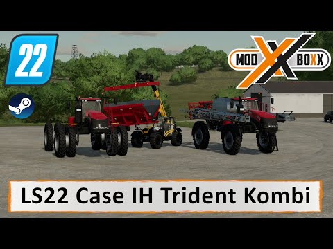 LS22 Mods | Case IH Trident™ 5550 Kombinationsapplikator  | Landwirtschafts Simulator 22 |