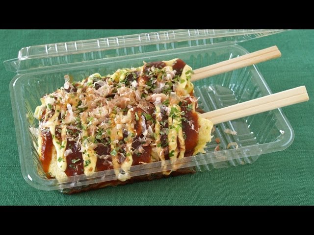Hashimaki (Okonomiyaki on Chopsticks) はしまきの作り方 - OCHIKERON - CREATE EAT HAPPY | ochikeron