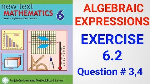 Class 6 Math Exercise 6.2 question 3,4