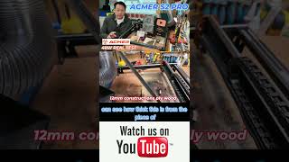 ACMER S2 Pro 48W Laser Engraver Unboxing Setup and Real material test