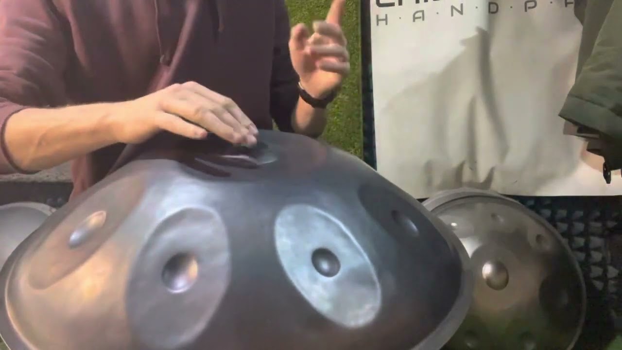 E KurdNox scale handpan