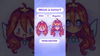 Are chibis superior? 🤔 #winx #winxclub #art #drawing #fyp #cartoon #anime #challenge #digitalart