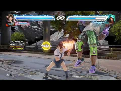 Tekken 7: (Season 3) Asuka F4 Microdash S3 Combo Comparison