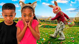 EVIL BUNNY DESTROYED SIBLINGS EASTER EGG HUNT