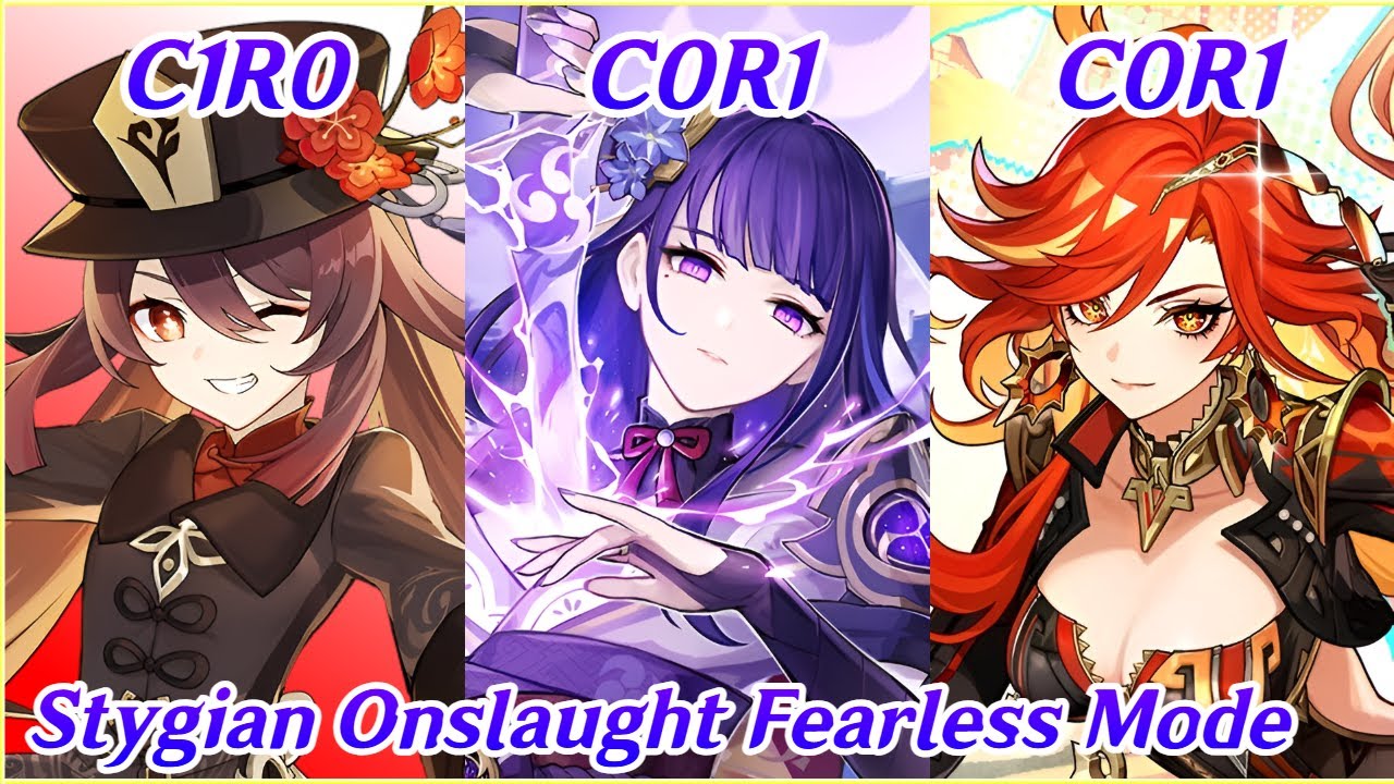 NO ESCOFFIER & SKIRK NEEDED! Stygian Onslaught Fearless Mode Full Clear | Genshin Impact 5.7