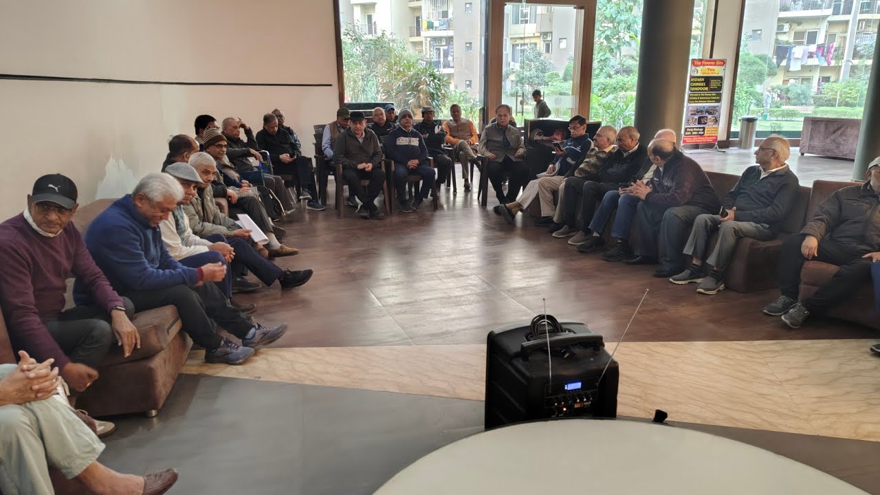 General Body Meeting of  Floraville Senior Citizens Welfare Association