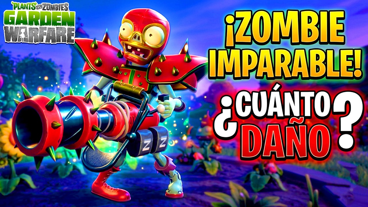 ¡ESTILO DE LA LUCHA LIBRE! - Plants vs Zombies Garden Warfare 1 - PvZ ...