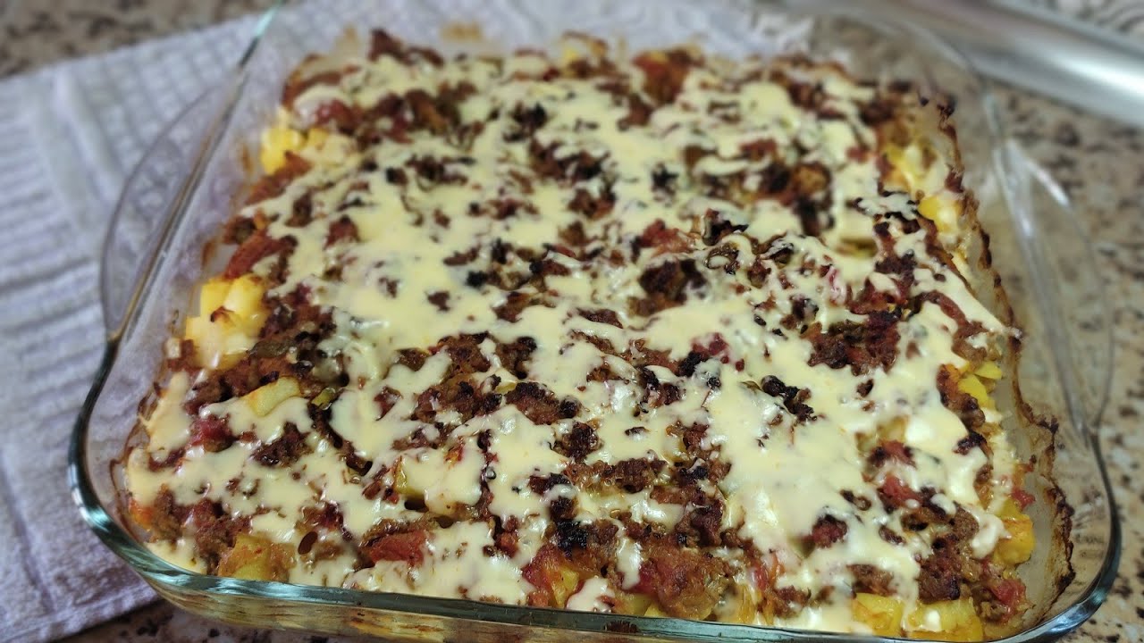 İftara Nə Bişirim⁉️Cemi 200 qr qiyme ile çox dadlı asan Sobada Yemek❗