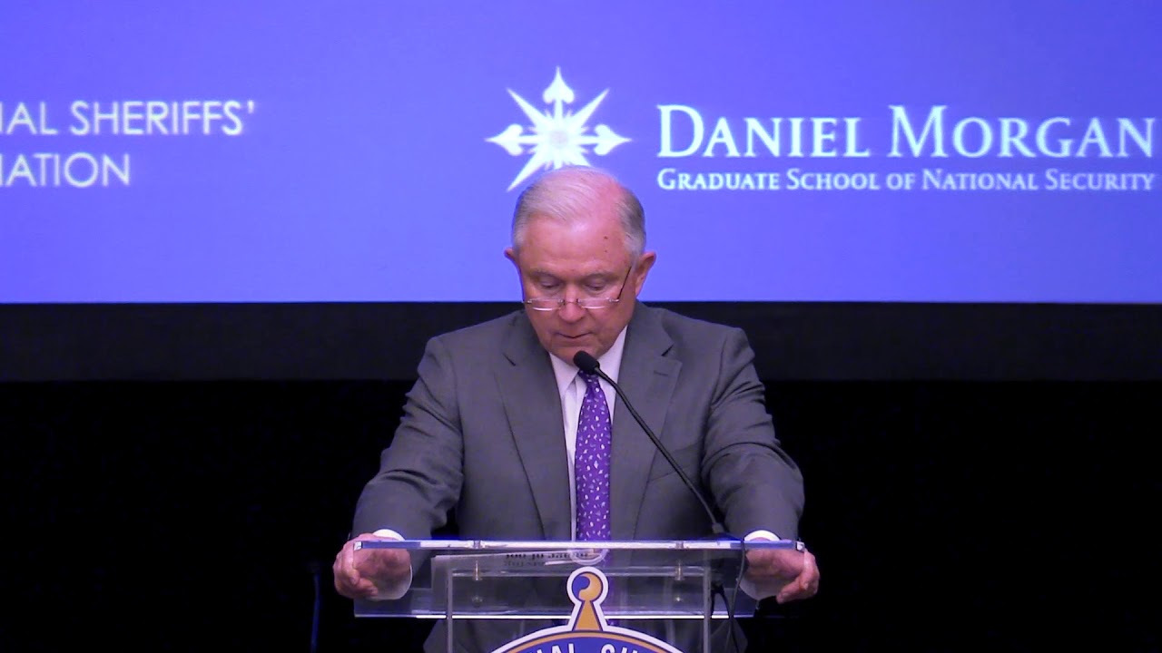 2018 Opioid Roundtable: Attorney General Jeff Sessions (Part 5) | Daniel Morgan Graduate School