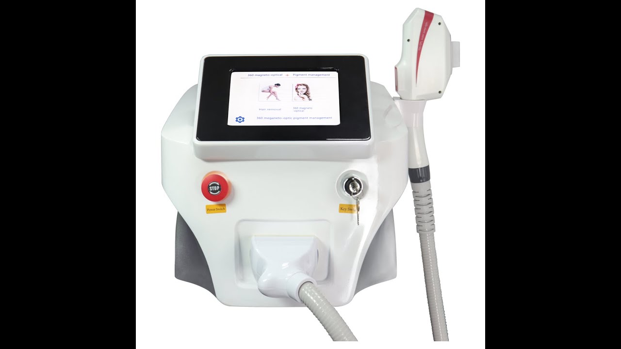 A0303 3 in 1 IPL OPT Elight Laser Hair Removal Machine Installation Operation