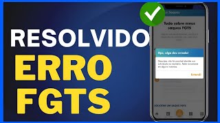 HOW TO FIX LOGIN ERRORS ON THE FGTS APP screenshot 4