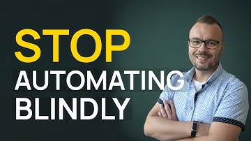 Before You Automate: Fix This First