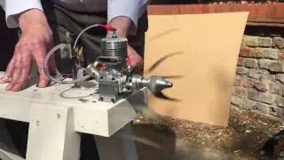 Dooling .61 Spark ignition bench run