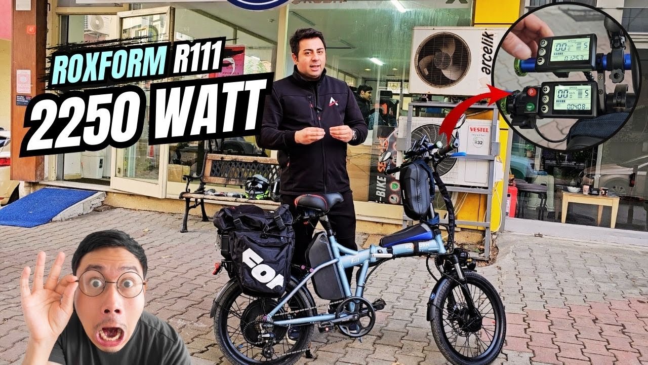 2250W Canavar! Roxform R111 Elektrikli Bisiklet İncelemesi – Yokuşların Kralı!