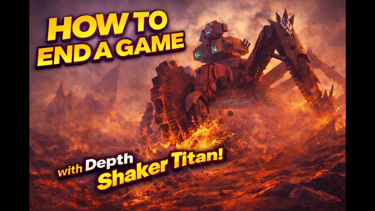 Depthshaker titan - a strange card to end games