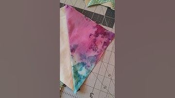How to Make Half Square Triangle Blocks