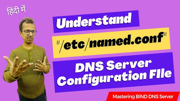 Understand "/etc/named.conf" DNS Server Configuration File | Mastering BIND DNS Server