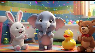 Baby Elephant Potty Dance 🐘🚽 | Fun Potty Training Song for Toddlers | Kids Learning Video Age 1-4