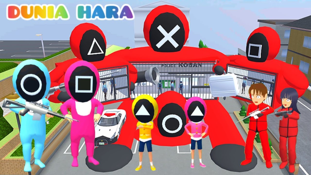 Penjara SquidGame | Yuta Mio Nyamar Jadi Pasukan Squid Game Selamatkan Baby Hara Celine 😱