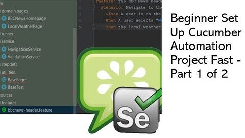 Java Cucumber TestNG Selenium Automation Framework Tutorial Part 1 of 2