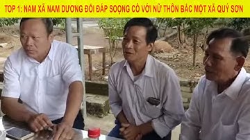 Top 1: Giao lưu soọng cô giữa Nữ thôn Bắc Một xã Quý Sơn với Nam xã Nam Dương rất hay và cuốn hút