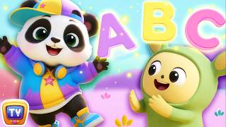 ABC Bounce with DJ Panda 🐼 | ABC Song for Kids with Bestie & Friends - ChuChu TV Nursery Rhymes