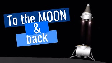 Traveling to the MOON and back | Spaceflight Simulator (mobile)