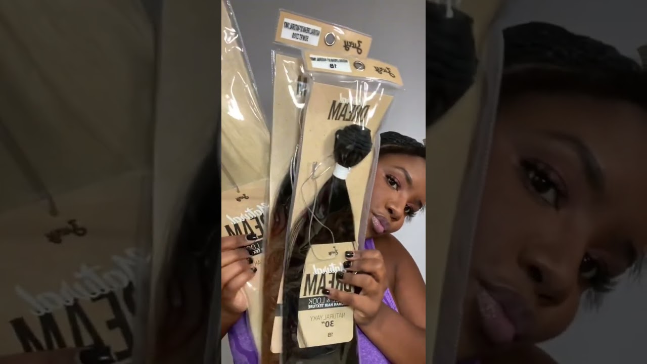 Quick weave with highlights using Zury Dream Weave Hair